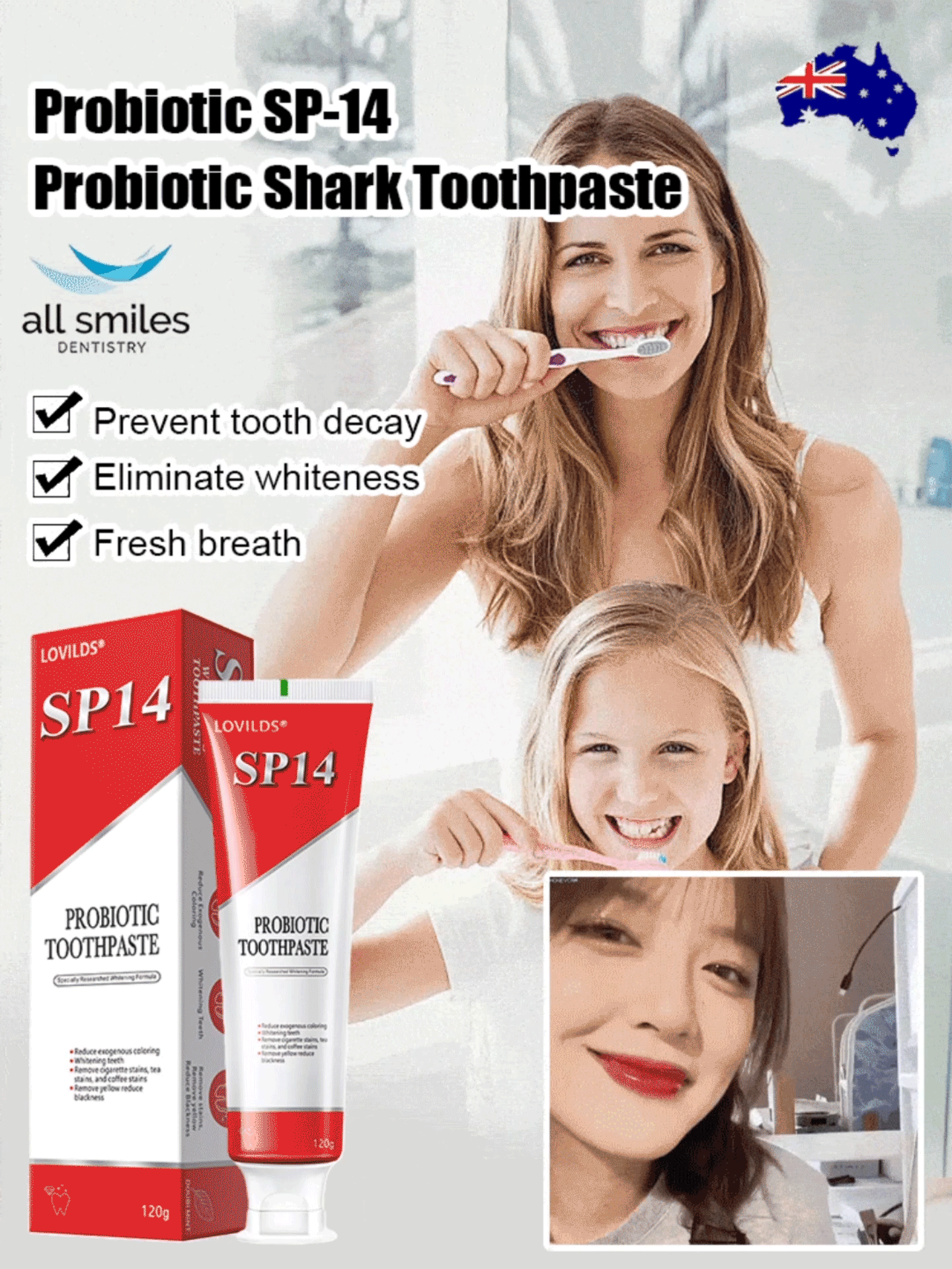 🔥Limited-time discount🔥Probiotic Whitening Toothpaste