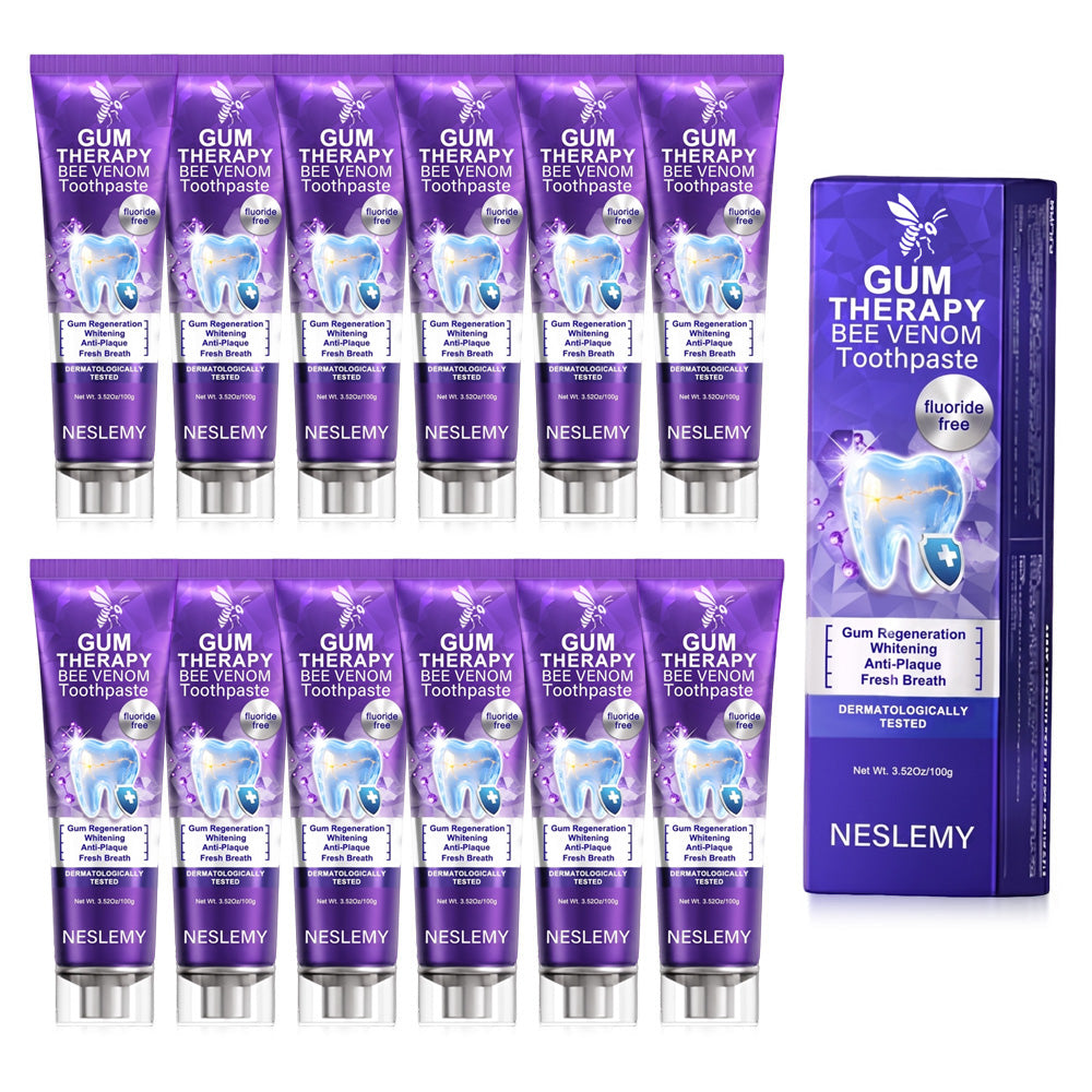 🔥Last Day 80% OFF 👨‍⚕️  NESLEMY® Bee Venom Dental Treatment Toothpaste