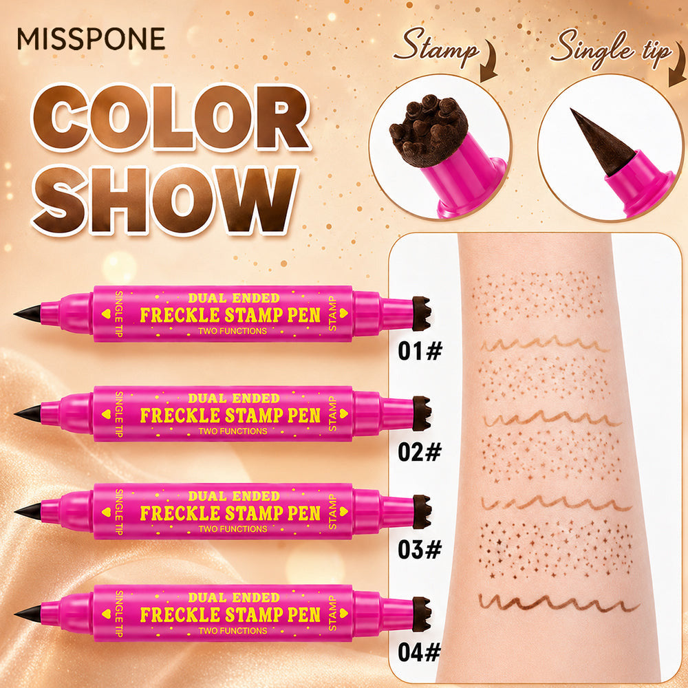 MISSPONE freckle stamp pen four shade color show
