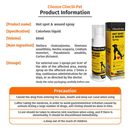 🔥Limited-time discount🎁Pet HOT SPOT&WOUND