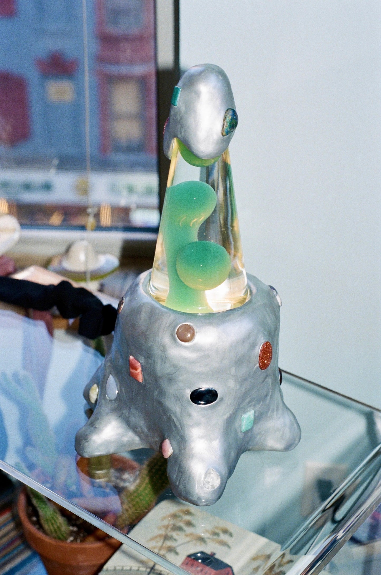 🌋🎁Handmade Glow Lava Lamp(✨Same as in the video)