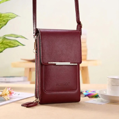 👜 Flash Sale: 60% OFF – Remifa®2026 Trendy Minimalist Elegant Women's Touchscreen Crossbody Phone Wallet