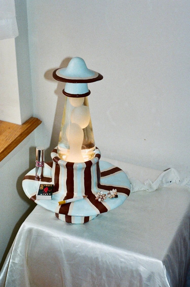 🌋🎁Handmade Glow Lava Lamp(✨Same as in the video)