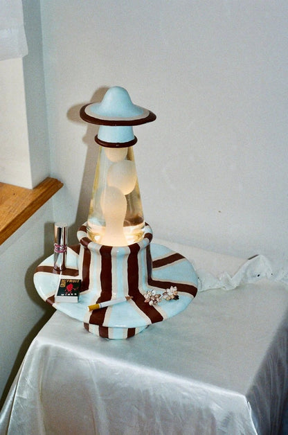 🌋🎁Handmade Glow Lava Lamp(✨Same as in the video)