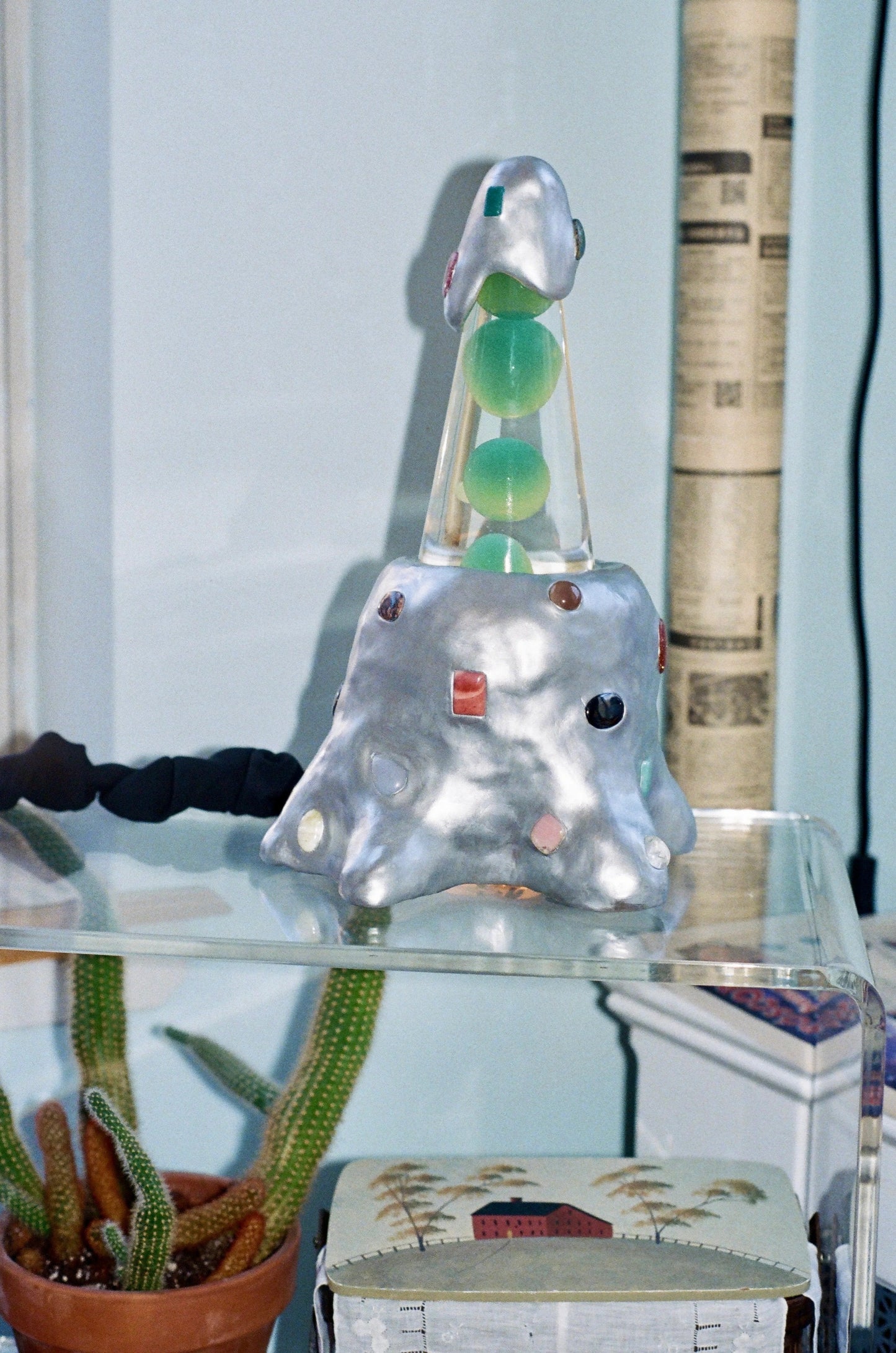 🌋🎁Handmade Glow Lava Lamp(✨Same as in the video)