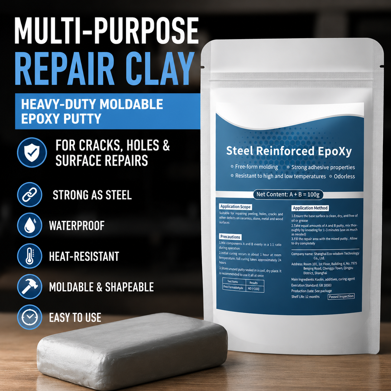 💥LAST DAY 49% OFF 💪🛠️ Multi-Purpose Repair Clay-FX