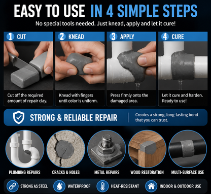 💥LAST DAY 49% OFF 💪🛠️ Multi-Purpose Repair Clay-FX
