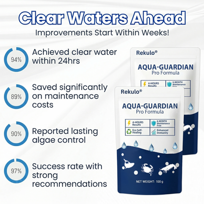 Alisanda® Aqua-Guardian Pro Formula🐟 From Swampy Green to Crystal Clear – Without the Chemicals