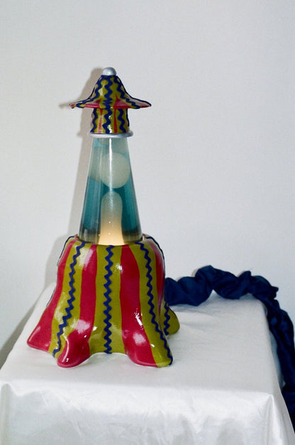 🌋🎁Handmade Glow Lava Lamp(✨Same as in the video)