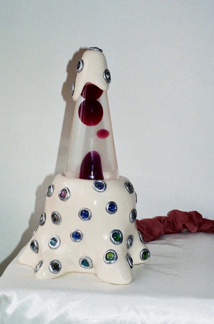 🌋🎁Handmade Glow Lava Lamp(✨Same as in the video)