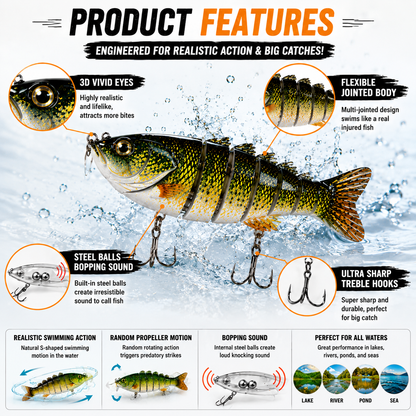🔥Final 3 Hours: 80% OFF Bionic Lure – Catch Big Fish Fast! 🎣