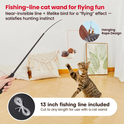 🎁Flash Sale -Jumping Bird-Cat Toy