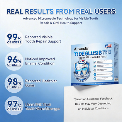 👨‍⚕️𝑶𝒇𝒇𝒊𝒄𝒊𝒂𝒍 𝑺𝒕𝒐𝒓𝒆  | Alisanda®🦷Tideglusib Fast‑Dissolving Tooth & Gum Repair Oral Strips ✨
