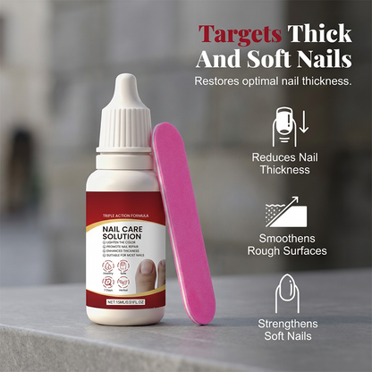 Triple Action Nail Care Repair Solution Kit